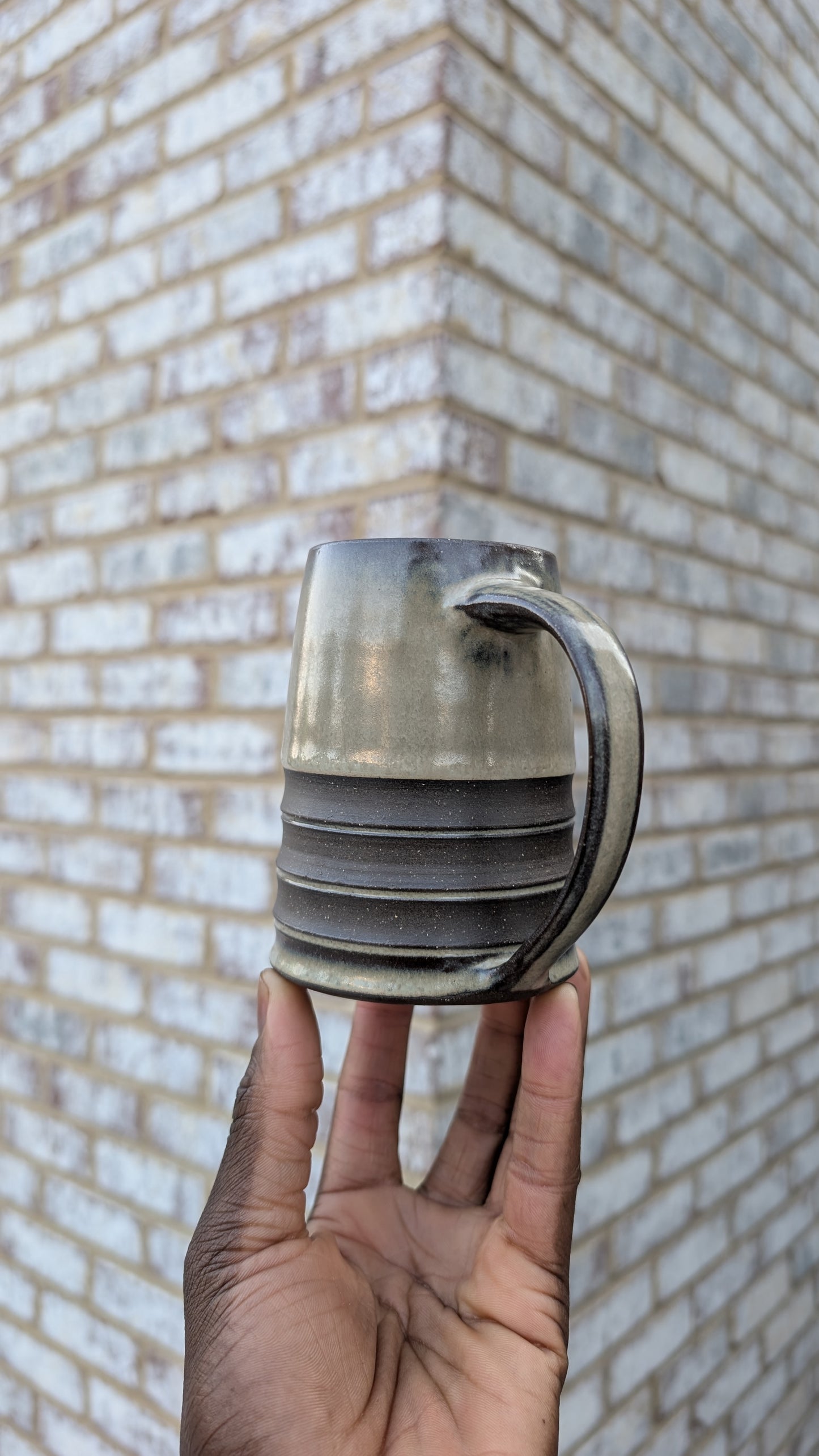 Small Grey Ridge Mug