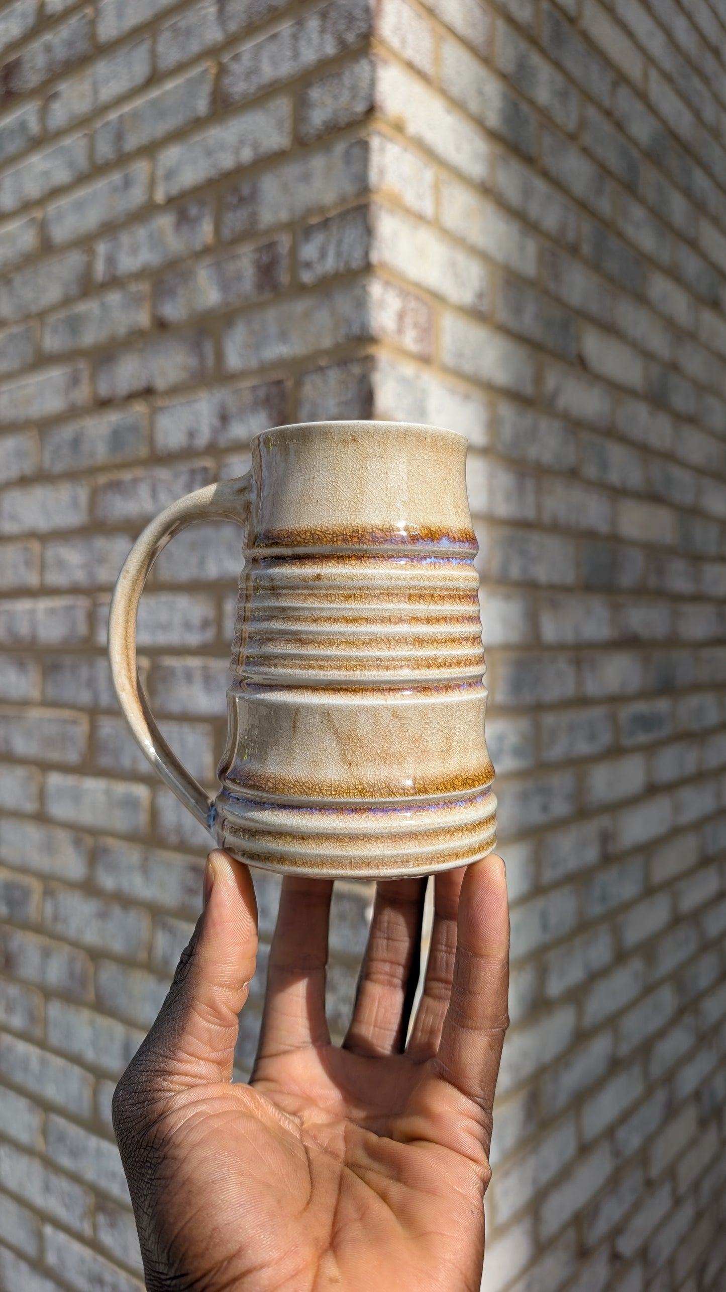 Large Wood Fired Alternating Ridges